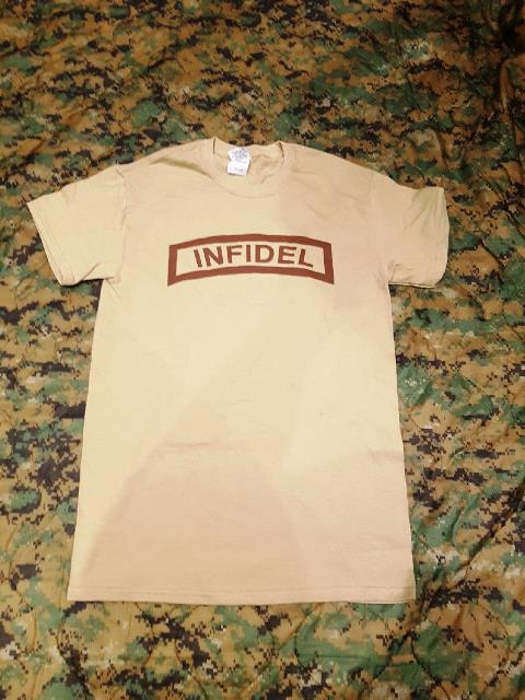 Infidel T shirt Small